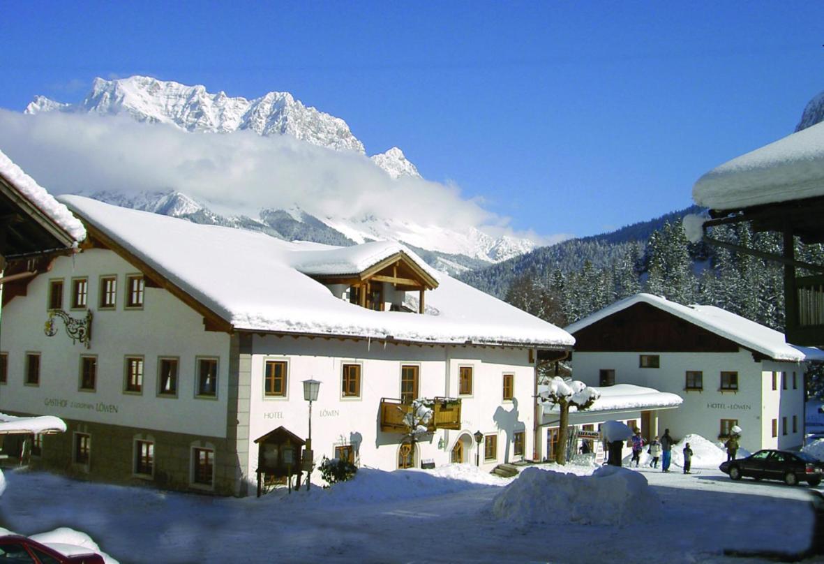 Hotel Zum Goldenen Loewen Biberwier Esterno foto
